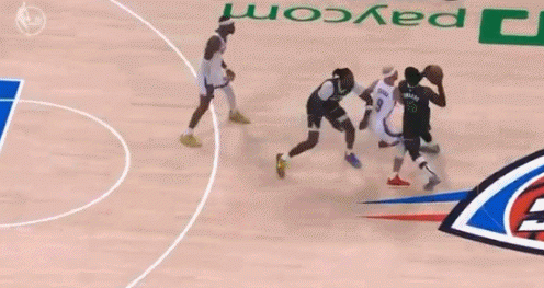 雷媒晒卡鲁索封锁华子：被忽略的防守?网友调侃：防SGA得吹8罚